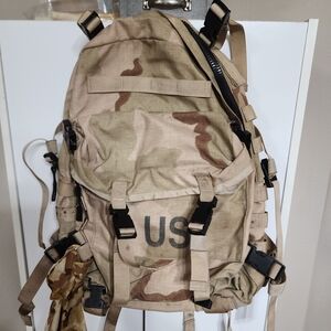 Camouflage Backpack with US Print